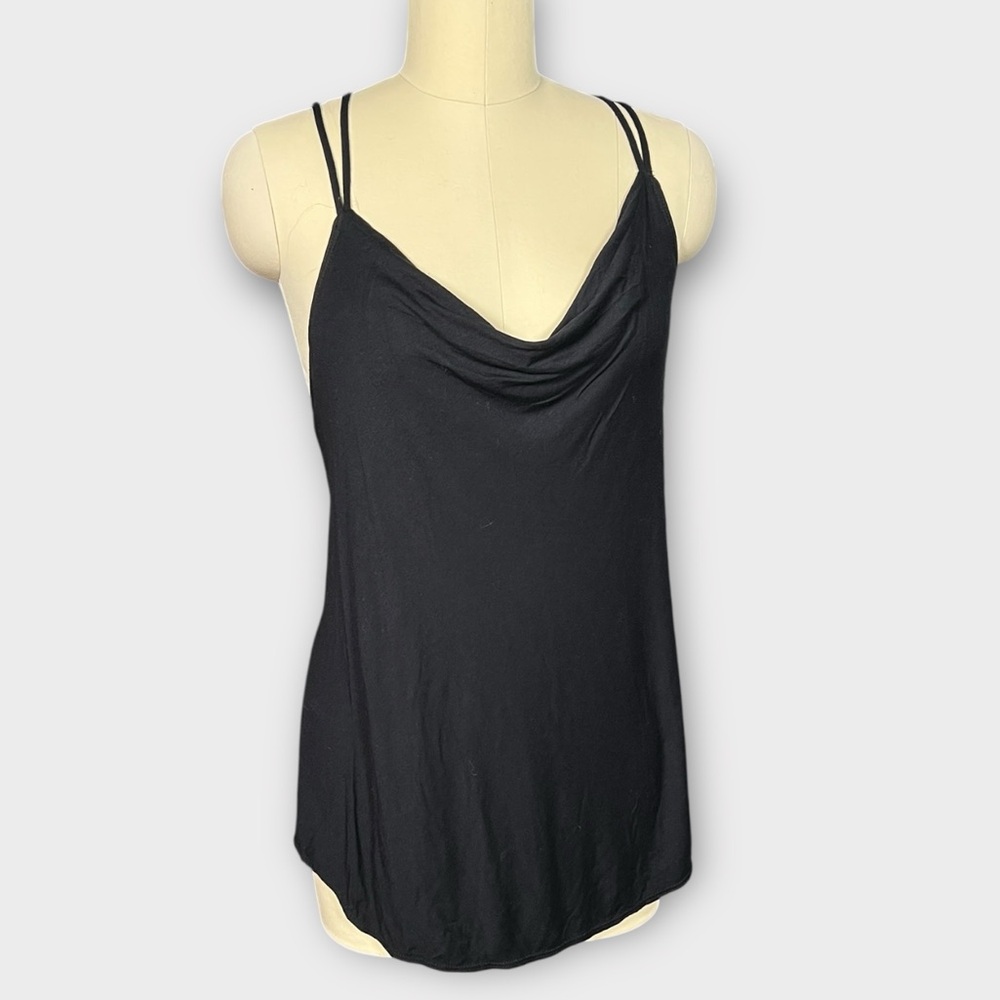 Chaser Super Soft Racerback Tee, size M Black